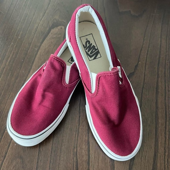 Vans Other - Vans Unisex Slip-On Sneakers - Garnet
